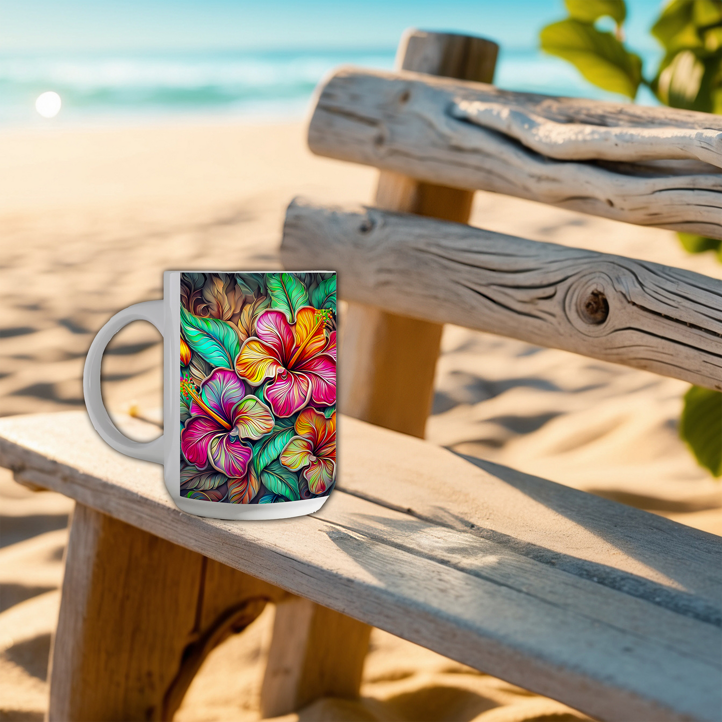 Tropical Hibiscus Mug image 1