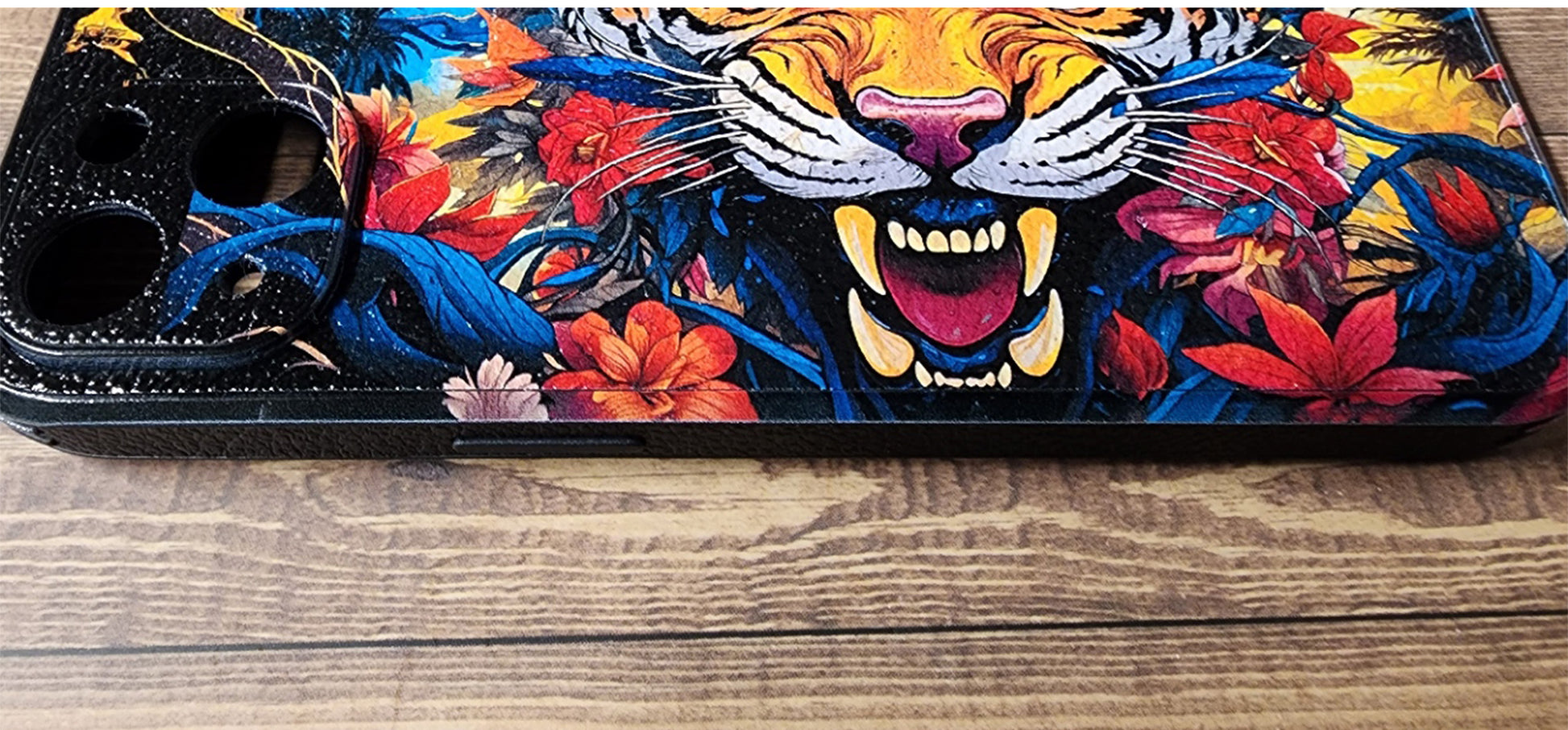 Island Tigress Tropical Phone Case Cover for Apple and Android Phones image 1