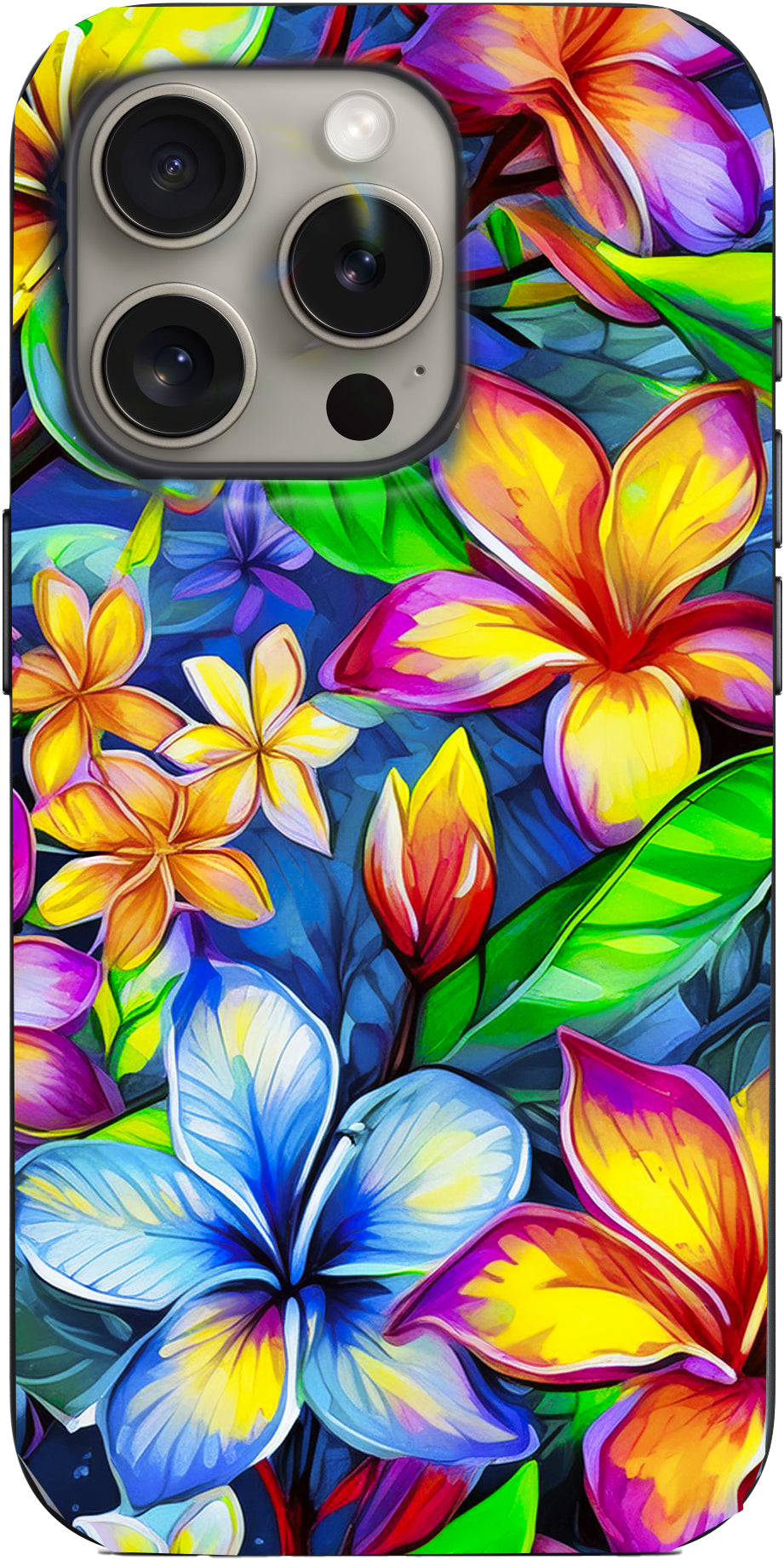 🌸 Floral Fantasy Phone Case Phone Leather Case - Iphone 11-15 -Samsung S20-S24 image 1