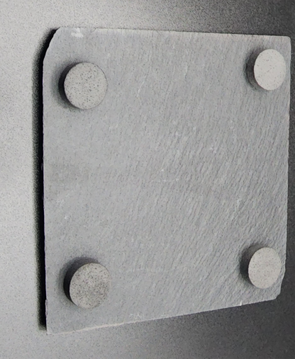 VW Bus Slate Rock Drink Coasters image 3