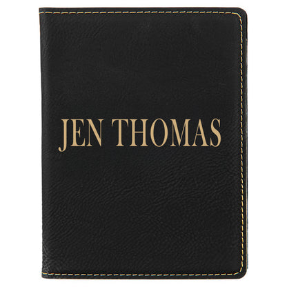 Tropical Bloom Leatherette Passport Holder — detail close-up | Beach Hut Decor