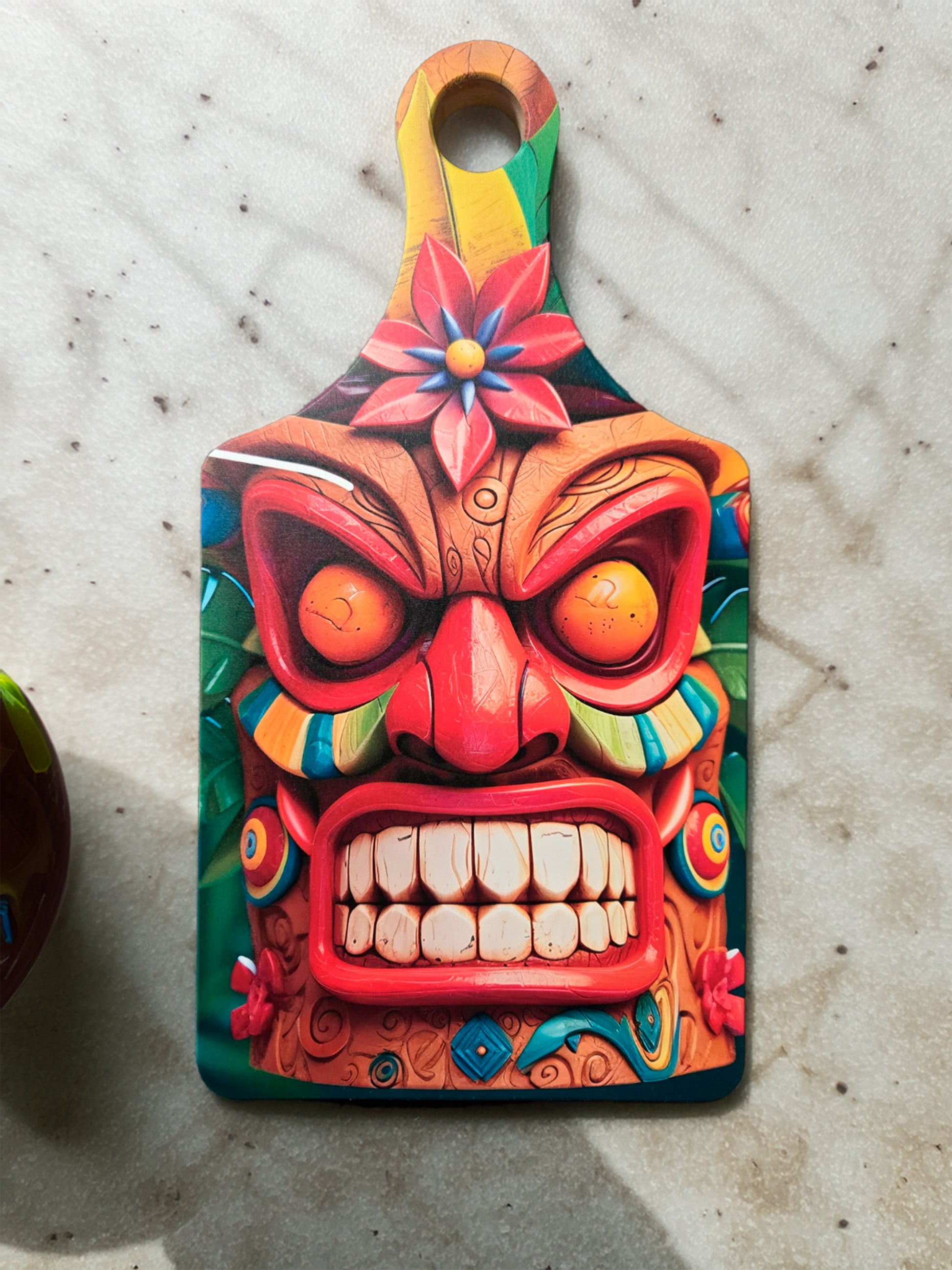 Bamboo Tiki Cutting Board image 0