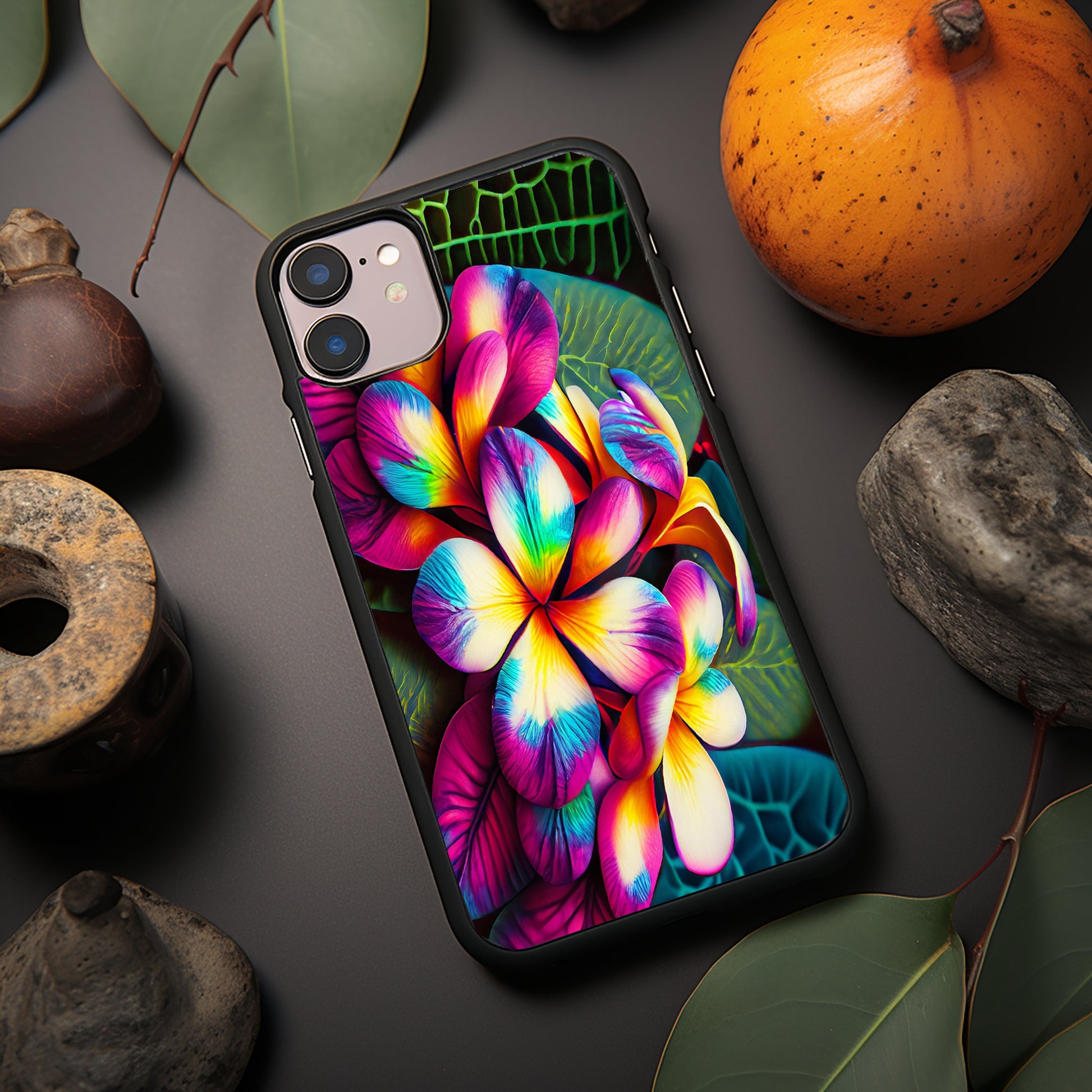 Tropical Plumeria Phone Case image 2