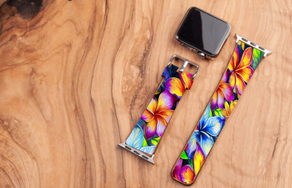 Yellow Plumeria Apple - Samsung Watch Band image 2