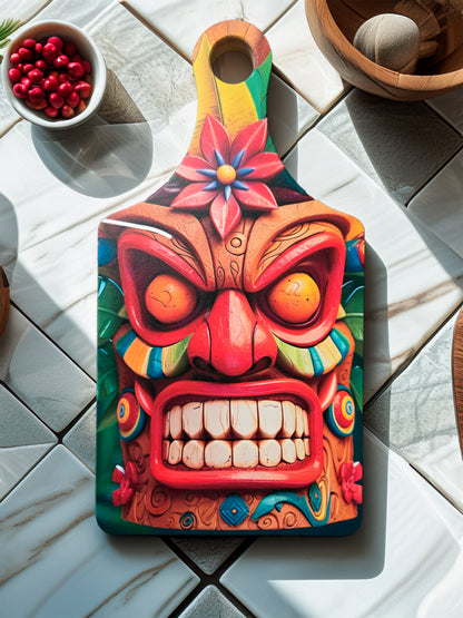 Bamboo Tiki Cutting Board image 2
