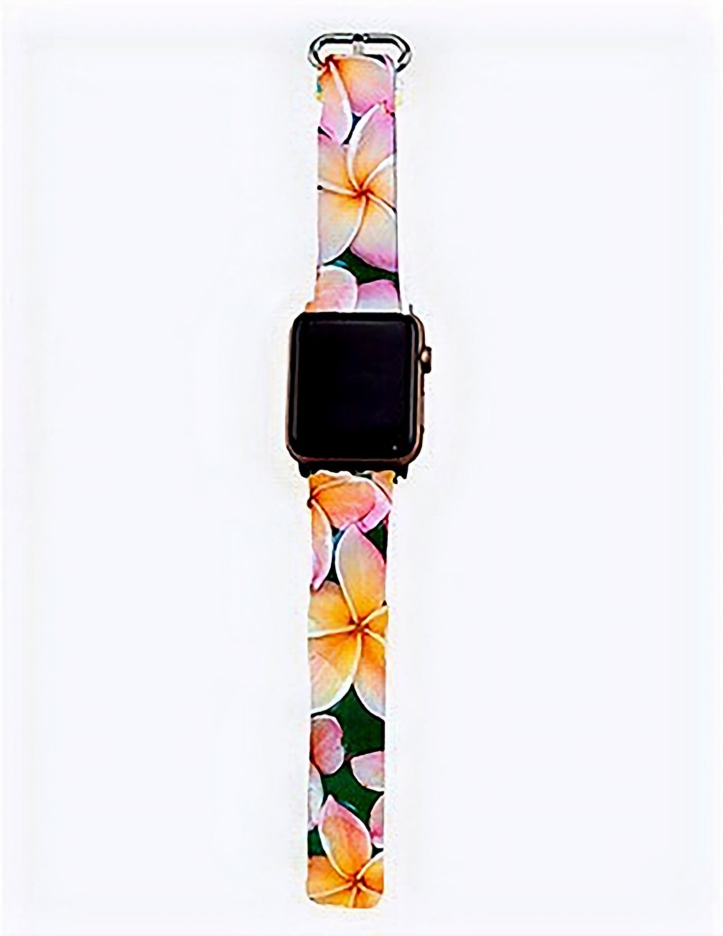 Apple Watch Band - Yellow Plumeria Flower - Hawaiian Flowers Tropical image 0