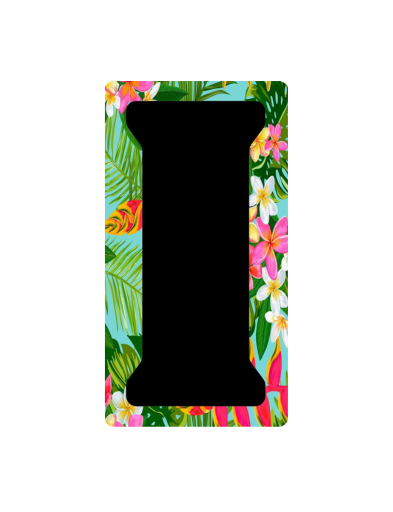 Plumeria Tropical License Plate Cover image 1