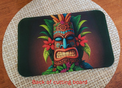 Tiki Glass  Cutting Cutting Board image 1
