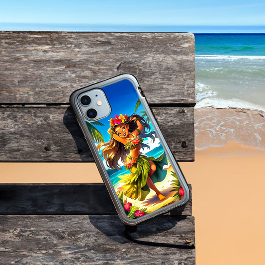 Hula Beach Bliss Cell Phone Case Cover Iphone 11-15 Samsung Galaxy S20-S23 image 0