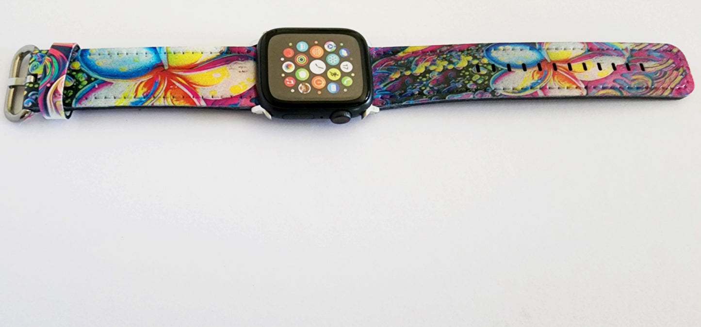 copy of Swirling Colors Plumeria Flower - Hawaiian Flowers Tropical image 1