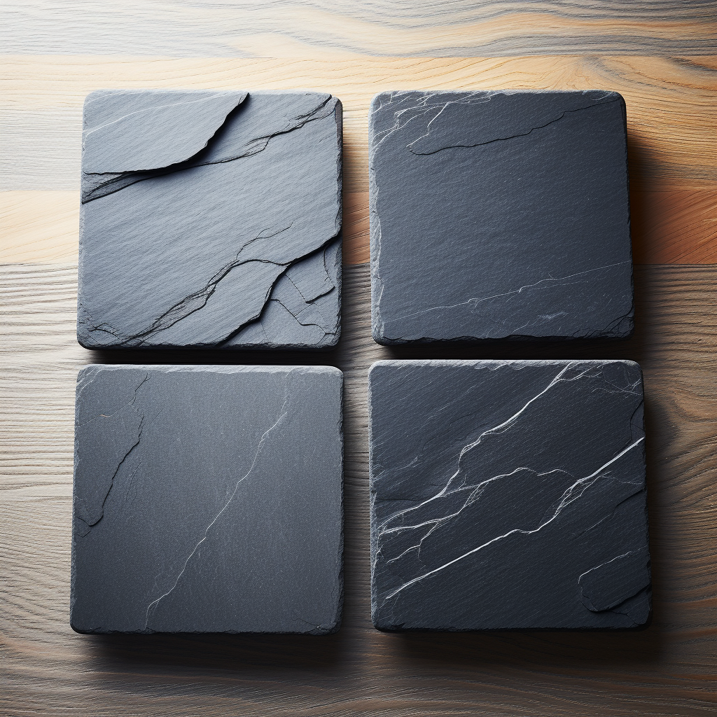 Customized Blank Slate Coasters image 0