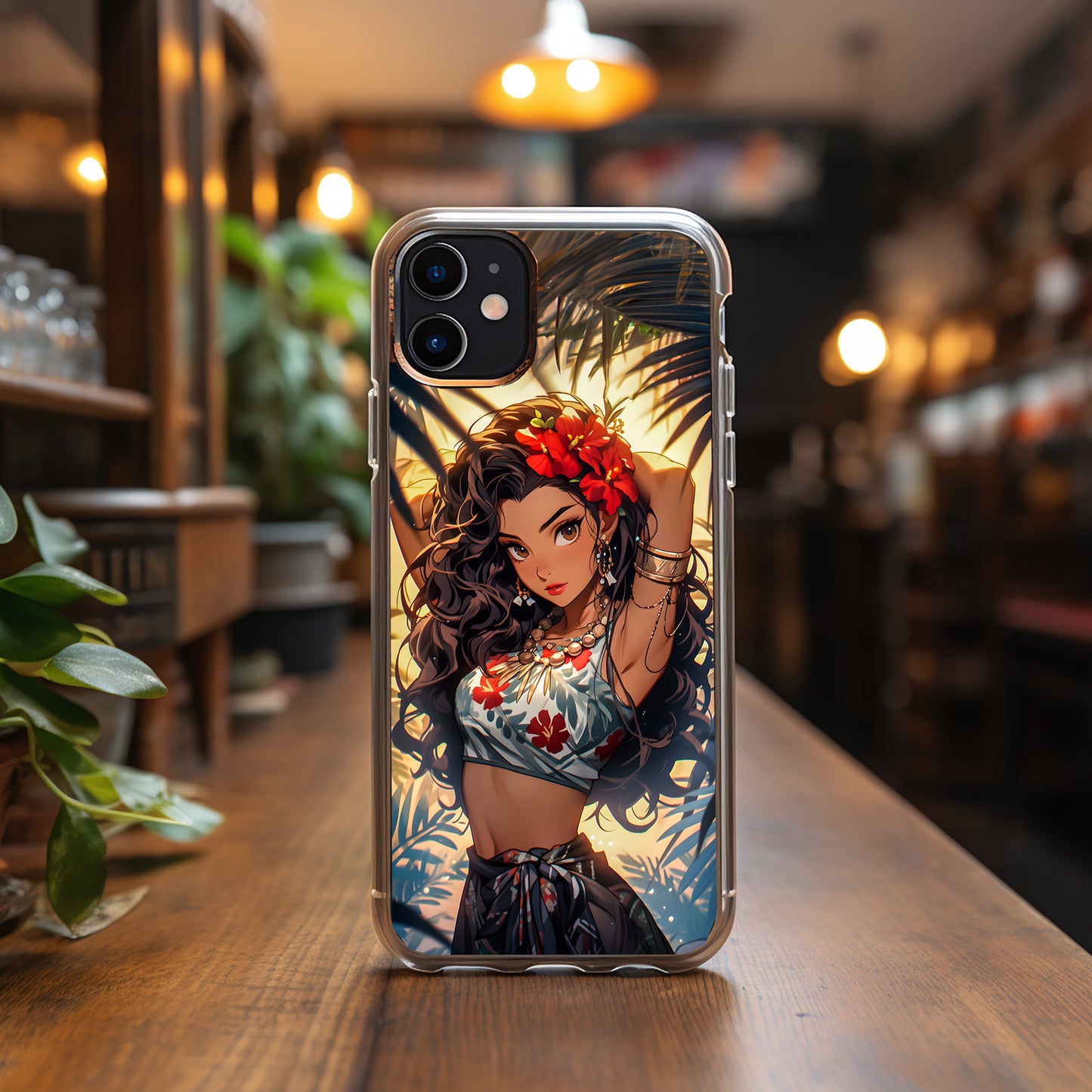 Bad Hula Girl Phone case for Iphone 11-15 Samsung S20-S24 image 2