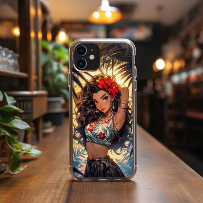 Bad Hula Girl Phone case for Iphone 11-15 Samsung S20-S24 image 2