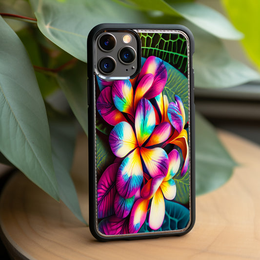 Tropical Plumeria Phone Case image 0