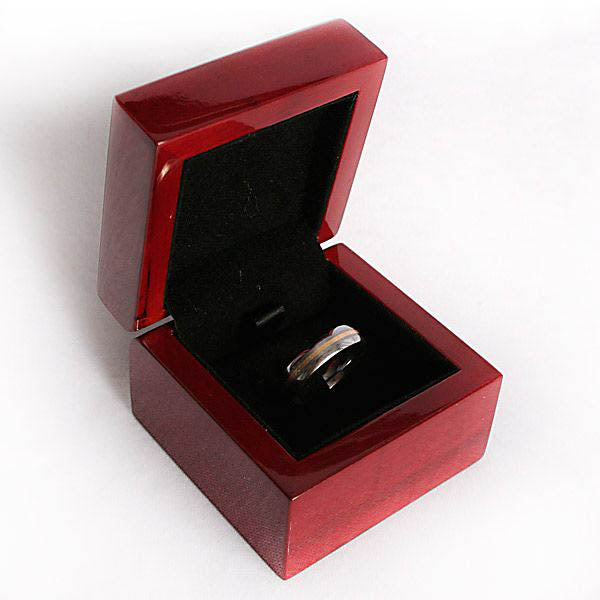 Tropical Turtle Ring Box - Engagement & Wedding Ring Box image 1