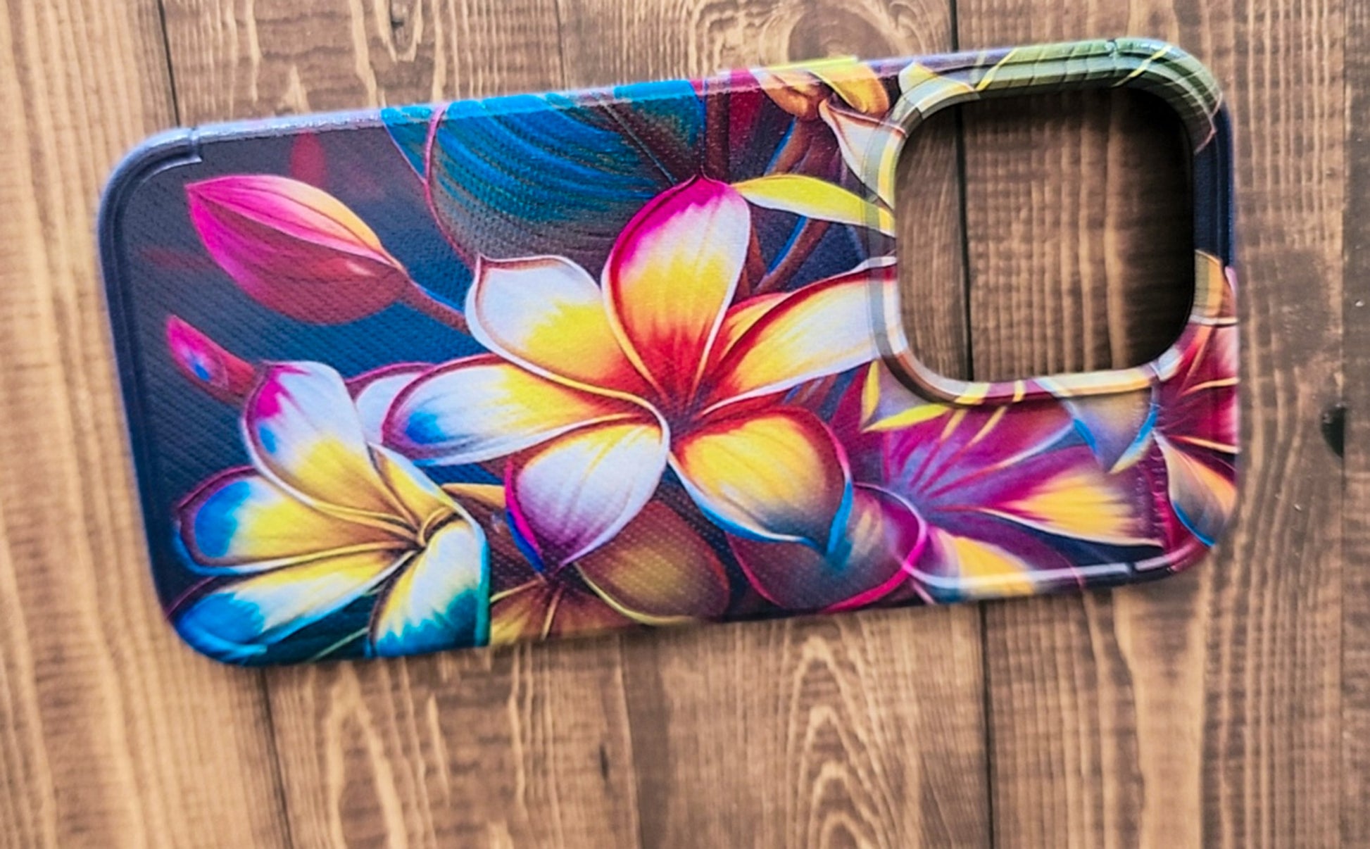 Tropical Iphone cases Plumeria Case -Iphone 13-15 Series- Samsung S20-S24 image 1