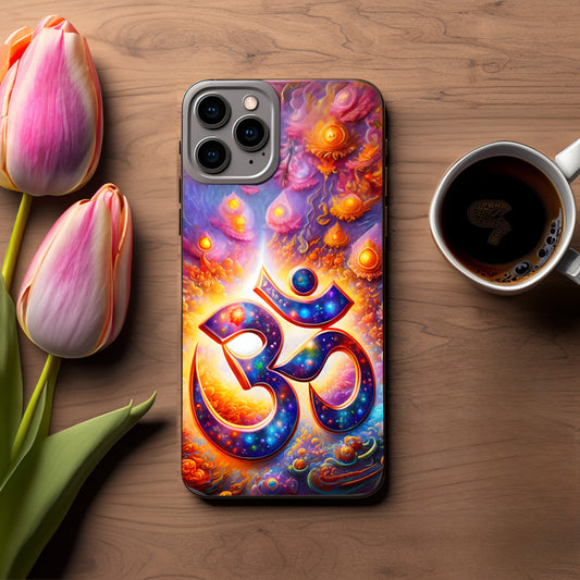 Cosmic Om Euphoria  Phone Case Cover for Iphone and Samsung image 0