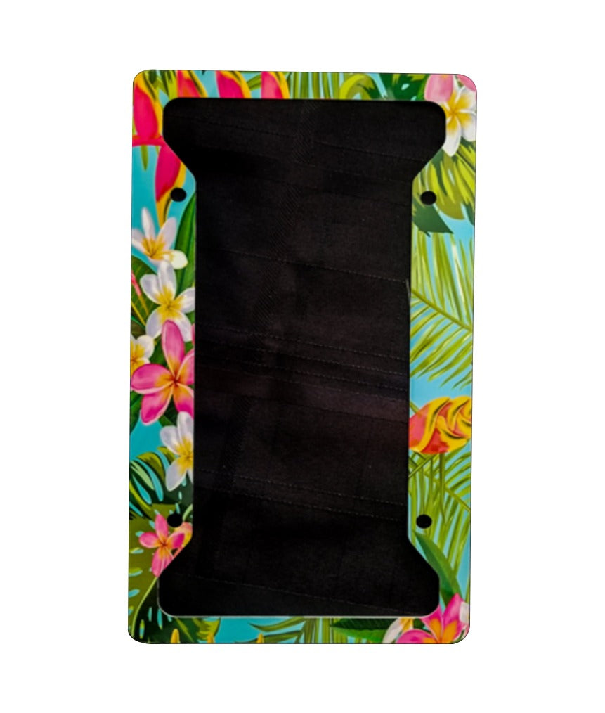 Plumeria Tropical License Plate Cover image 2