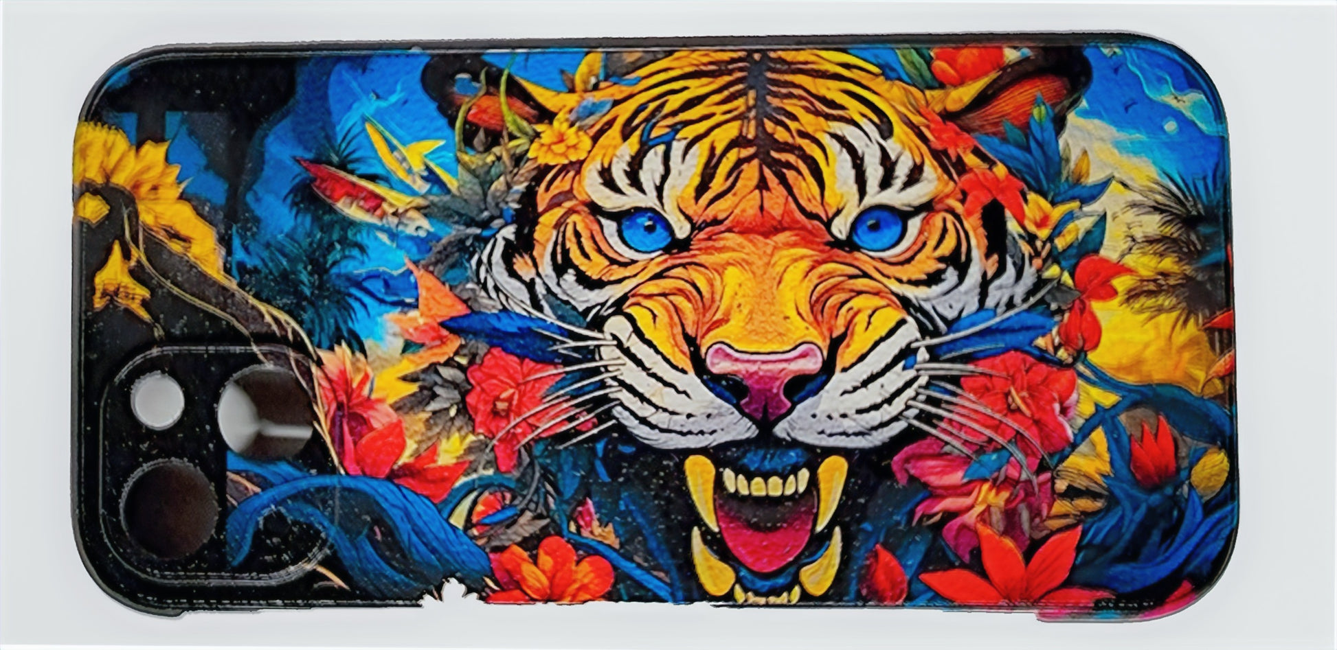 Island Tigress Tropical Phone Case Cover for Apple and Android Phones image 0