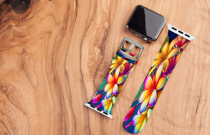Yellow Plumeria Apple - Samsung Watch Band image 0