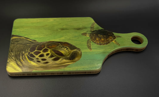 Bamboo Sea Turtle Cutting Board image 0