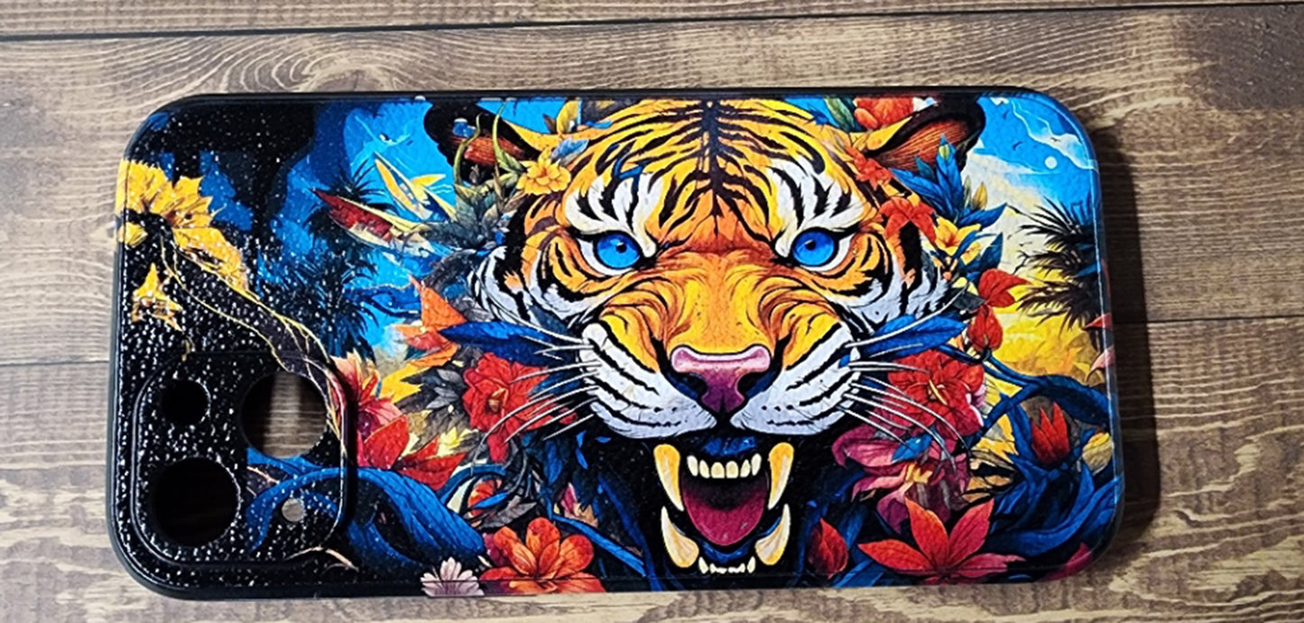 Island Tigress Tropical Phone Case Cover for Apple and Android Phones image 2