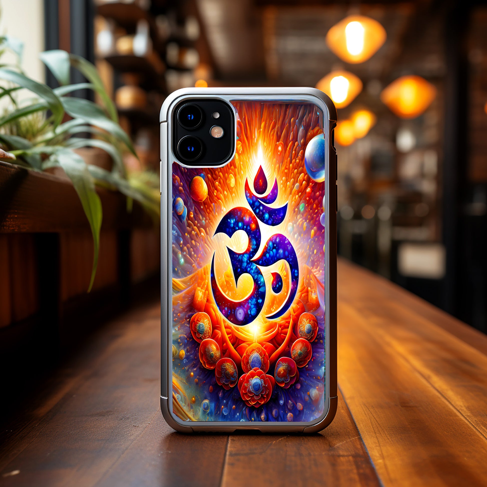 Cosmic Om Euphoria  Phone Case Cover for Iphone and Samsung image 1