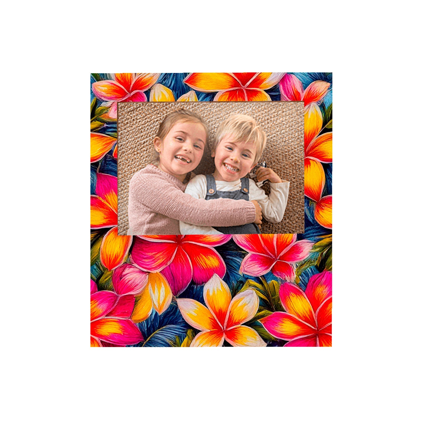 Personalized Bamboo Picture Frame – Holds 5x7 Photo
