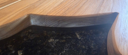 Solid Teak Sea Turtle Serving & Charcuterie Board – 1″ Thick Premium Hardwood